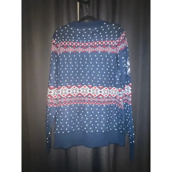 Ugly Christmas Sweater Xmas Size XL Tipsy Elves - Picture 3 of 3